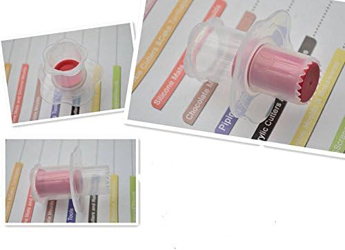 Buyusee 5 Pcs Cupcake Muffin Cake Corer Plunger Cutter Pastry Decorating Divider Tool