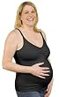 Bravado Designs Essential Nursing Bra Tank - Black - 36 F/G