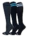 Ladies 3 Pair Pack Compression Socks Size 9-11 (Athletic)