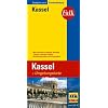 Falk Stadtplan Extra Standardfaltung Kassel