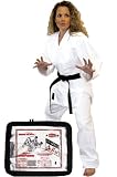 Bleached Single Weave Judo/Jujitsu Gi (Uniform) Size 00 to 7
