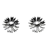 Dew Sterling Silver 4081HP Ladies Daisy Stud Earrings