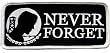POW MIA Never Forget Embroidered Patch Iron-On Military Prisoner of War Emblem