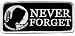 POW MIA Never Forget Embroidered Patch Iron-On Military Prisoner of War Emblem