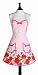 Jessie Steele Bib Audrey Pink Poppy Fields Apron
