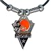 Cleveland Browns Leather Cord Necklace