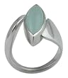 Aquamarine ring, 'Sea Goddess' 8 (US Ring Size) Aquamarine ring, 'Sea Goddess' 8 (US Ring Size)