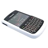 Solid White Silicone Soft Skin Case Cover for Blackberry Tour 9630 / Niagra 9630