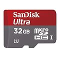 Sandisk SDSDQU-032G-FFP-A Micro SD Ultra Mobile scheda di memoria per non-Android 32 GB HC + adattatore SD, classe 10