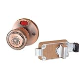 川口技研 ホームカラーWC錠 外開き 銅ブロンズ 53MM