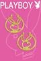PLAYBOY BUNNY HEAD HOOP EARRING