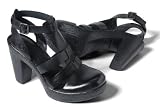 New Born Polley Gladiator Sandal Black Ladies 9