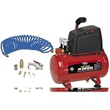 All Power America APC4008 1/3 Horsepower 3 Gallon 100 PSI Air Compressor With 7 Accessories & 25-Foot Coil Hose