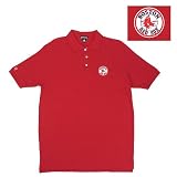 Boston Red Sox MLB Classic Pique Polo Shirt (Red)