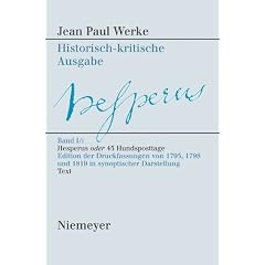 Hesperus Oder 45 Hundsposttage: 39816 (Werke)