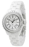 Chanel J12 White Ceramic Automatic Midsize Watch H0970 41qG dveZuL. SL160 Chanel J12 White Ceramic Automatic Midsize Watch H0970