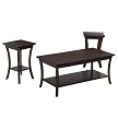 Gable 3-pc. Occasional Table Set - Espresso