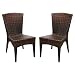 Safavieh New Castle Wicker Side Chair - PAT1016A-SET2
