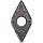 Sandvik Coromant DNMX 433-WMX 3210 GC3210 Grade, MTCVD Coated, 55 Degree Diamond Shape, WMX Chip Breaker, 433 Insert Size, 0.1875" Thickness, 0.0472" Nose Radius Carbide Turning Insert (Pack Of 10)