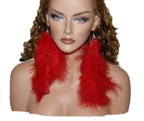 Long Feather Earring