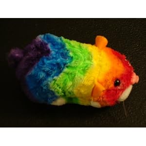 Zhu Zhu Custom Rainbow Hamster Pet by 
