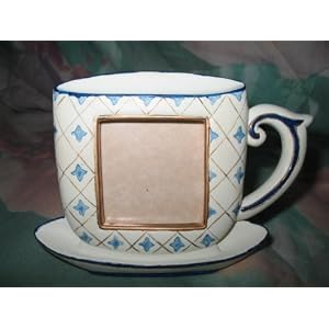 Resin Teacup Picture Frame