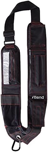 Runnur Regular Adjustable IBand Sling, Black/Red