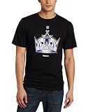 NHL Men's Los Angeles Kings Primary Logo T-Shirt (Black, Small)