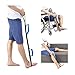 Leg Lifter Loop for Elderly, After Knee Hip Surgery Recovery - 37' Leg Lifter Strap Rigid Foot Lifter & Hand Grip Therapy Bands Handicap Disability Aids for Car, Bed Wheelchair & Couch