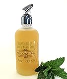 Organic Body Wash, Summer's Skin Mint Cream Honey Body Wash, All Natural, Handcrafted