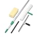 Unger® Pro Window Cleaning Kit w/8-ft. Pole, Scrubber, Squeegee, Scraper, Sponge