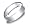Men's 10k White Gold 6mm Traditional Wedding Band Ring, Size 9