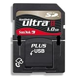 SanDisk 1GB Ultra II Plus SD Card Secure Digital Flash Memory 9MB s SDSDPH 001G Bulk Packaging