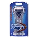 Gillette Fusion Phenom Manual Razor With Shower Pod and Replacement  Blade Head