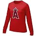 Los Angeles Angels Of Anaheim T Shirts : Nike Los Angeles Angels Of Anaheim Ladies Red Large Logo Long Sleeve T Shirts
