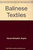 Balinese textiles