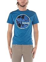 Nike Hurley Camiseta Manga Corta Eclipse Classic (Azul)
