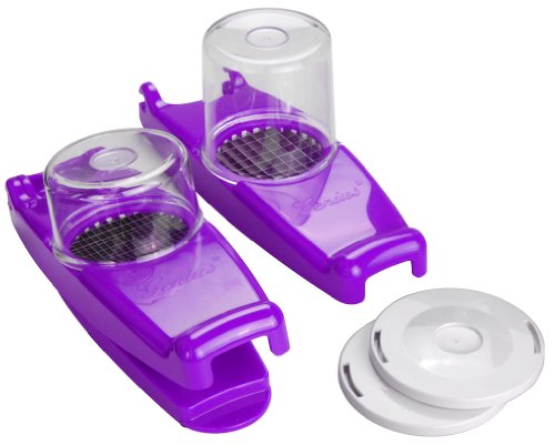 Genius 33483 Mini Nicer Dicer 7-teilig, lila