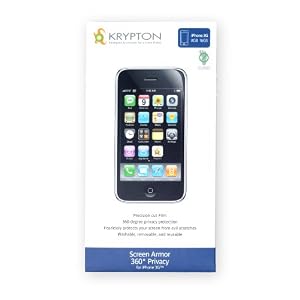 Krypton 360-degree Screen Armor Privacy for iPhone 3G and 3GS