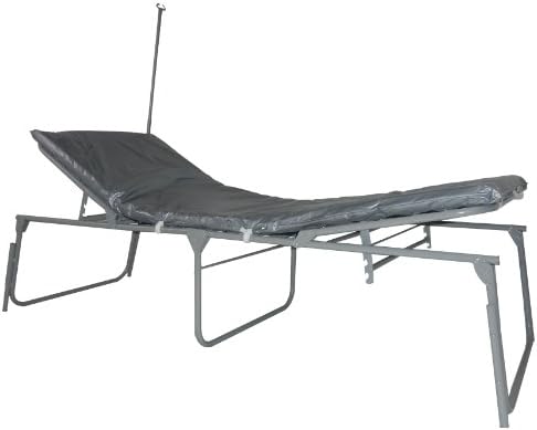 Blantex Special Needs Adjustable Folding Bed with Accesory Pole