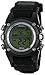 Armitron Sport Men's 408105GRY Chronograph Black Strap Digital Display Watch