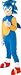Sonic The Hedgehog tm Child Costume & Mask Medium for age 5-6 years