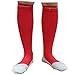 CompressionZ 20-30 mmHg Knee High Compression Socks, Red, L