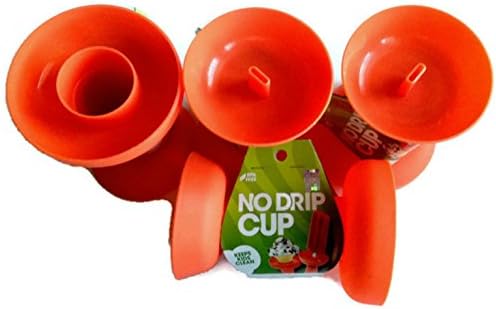 Set of 4 No Drip Duel Sided Ice Cream Cone or Popcicle Holders