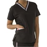 Dickies Medical Uniforms Unisex Two Pocket V-Neck Top Marathon Collection Scrub