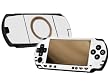 PlayStation Portable 1000 (PSP) Skin - NEW - WINTER WHITE system skins faceplate decal mod