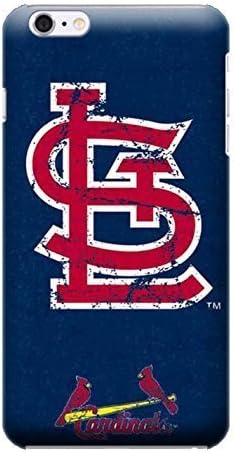 iPhone 6 Plus Case, MLB - St. Louis Cardinals- Alternate Solid Distressed - iPhone 6 Plus Case - High Quality PC Case