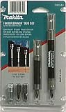 Makita 784810-A-A 4-5/8-Inch Bit Tip Holder and 3-1/8-Inch Bit Tip Holder with #2 Phillips Bit Tip and Slotted Bit Tip