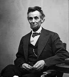Abraham Lincoln, Seated Portrait by Alexander Gardner, Created February 5, 1865 - Photographic Print from the Library of Congress Collection