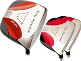 TruPower Square Titanium Driver 10º Graphite & 2 x Square Fairway Woods Steel Shafted